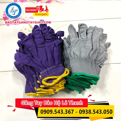 Găng tay vải mỏng nhiều màu Găng tay vải mỏng nhiều màu