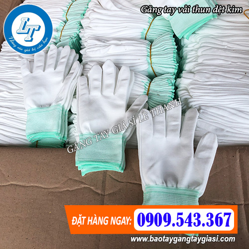 bỏ sỉ găng tay vải thun dệt kim giá rẻ chất lượng