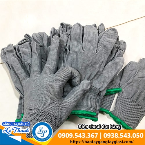 Găng tay vải thun mỏng co giãn linh hoạt
