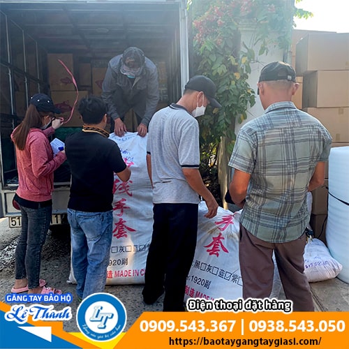 Găng tay vải thun mỏng giao nhanh đúng hẹn