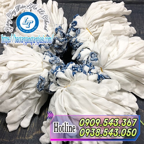 Găng tay vải thun T5 an toàn không gây kích ứng