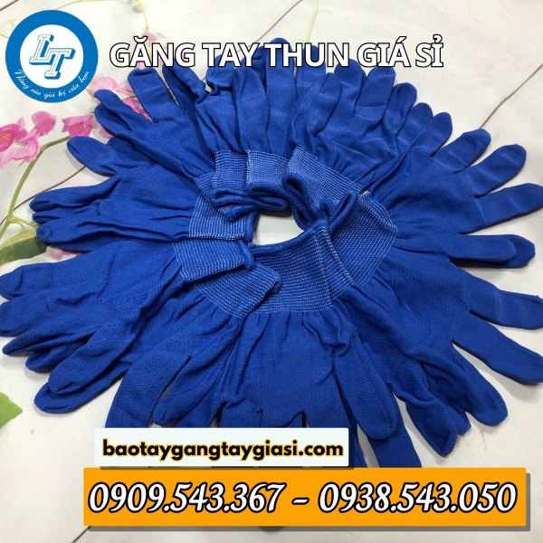 Găng tay thun mỏng Găng tay thun mỏng