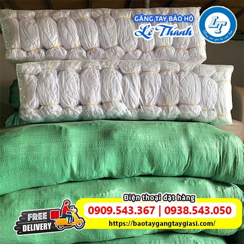 Găng tay vải trắng chất lượng bền đẹp