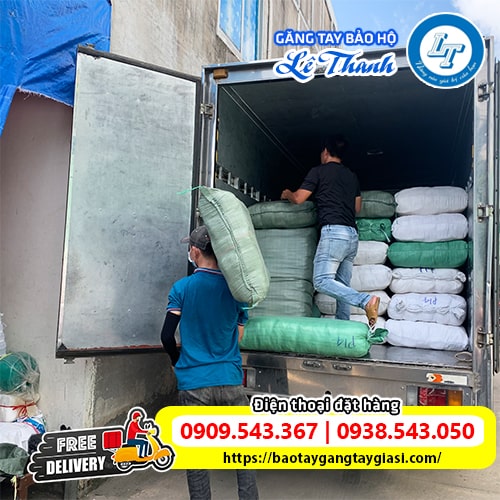 Găng tay vải trắng kiểm hàng giao nhanh đúng hẹn