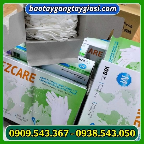 Găng tay y tế không bột Găng tay y tế không bột