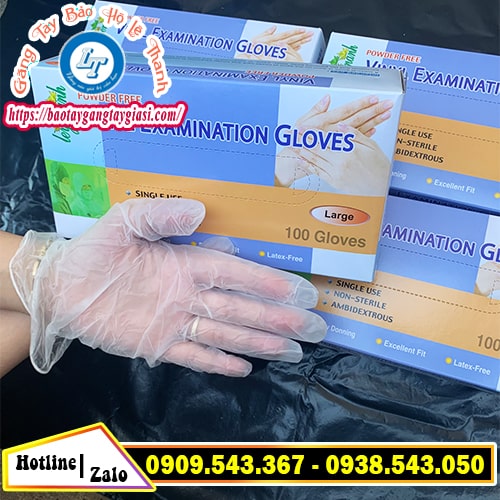 Găng tay vinyl mềm mại an toàn khi sử dụng Găng tay vinyl mềm mại an toàn khi sử dụng