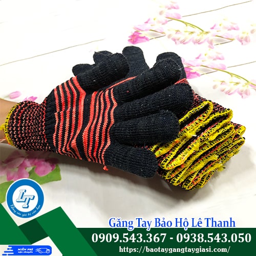 Găng tay xỏ ngón len thời trang co giãn linh hoạt