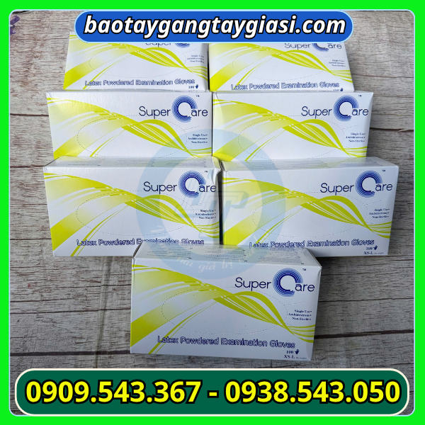 Găng tay latex giá sỉ miễn phí giao hàng HCM Găng tay latex giá sỉ