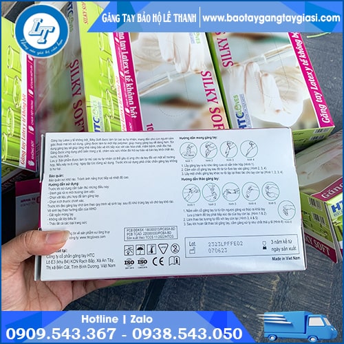 Găng tay y tế HTC Silky Soft chỉ sử dụng 1 lần Găng tay y tế HTC Silky Soft chỉ sử dụng 1 lần