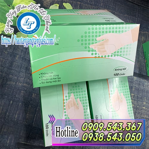 Găng tay y tế không bột Găng tay y tế không bột