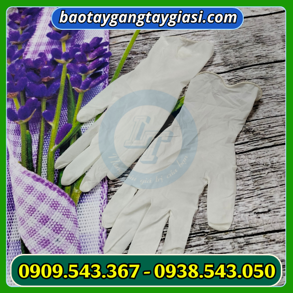 Găng tay y tế latex có bột