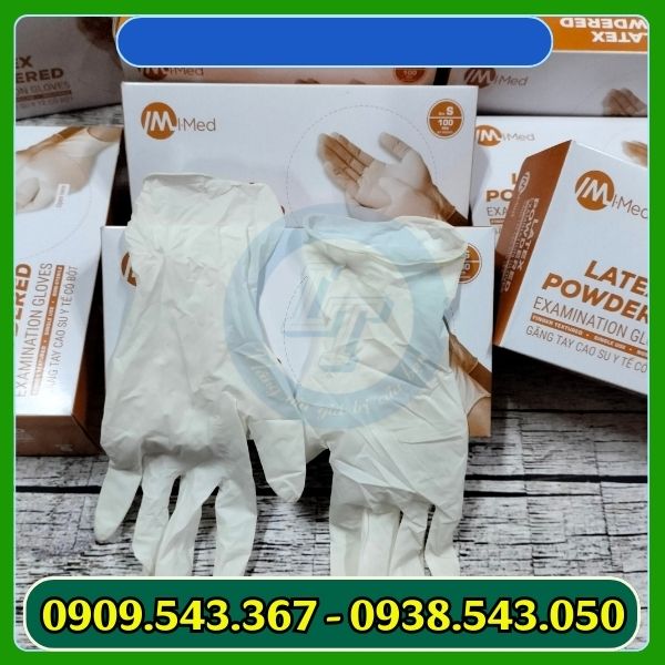 Găng tay y tế latex có bột Găng tay y tế latex có bột