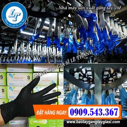 găng tay y tế nitrile không bột vietglove sản xuất nhiều màu sắc găng tay y tế nitrile không bột vietglove sản xuất nhiều màu sắc