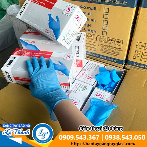 Găng tay y tế Nitrile mềm mại siêu nhẹ Găng tay y tế Nitrile mềm mại siêu nhẹ