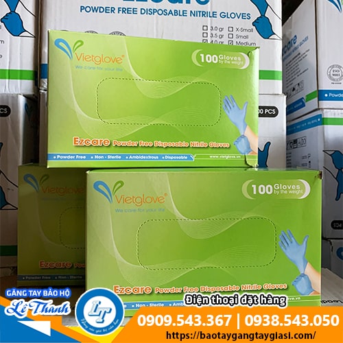 Găng tay y tế se viền cổ tay chống tuột Găng tay y tế se viền cổ tay chống tuột