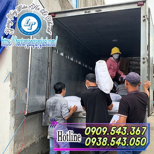 Giao bao tay xốp trắng tận nơi