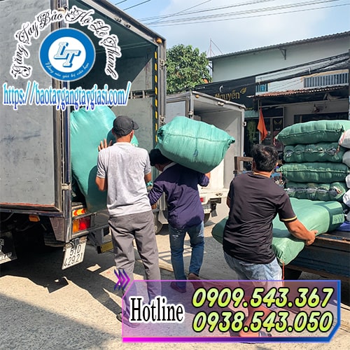 Giao găng tay bảo hộ sợi poly tận nơi