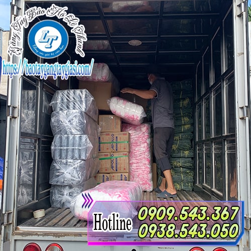 Giao găng tay phủ pu