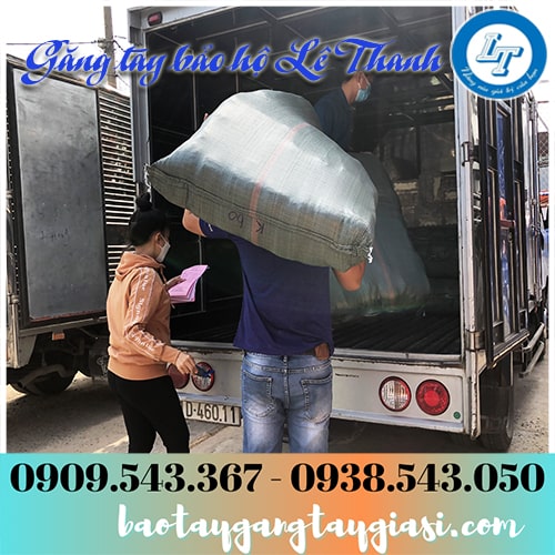 Giao hàng găng tay phủ cao su giá rẻ Giao hàng găng tay phủ cao su giá rẻ