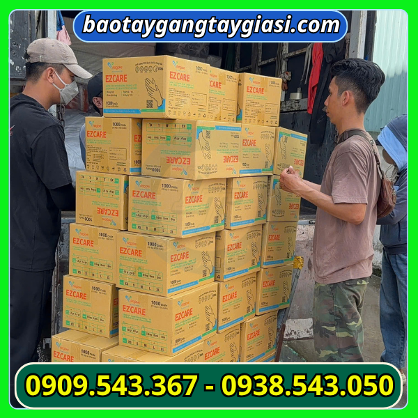 Găng tay y tế Vietglove EZCARE giao nhanh toàn quốc Găng tay y tế Vietglove EZCARE