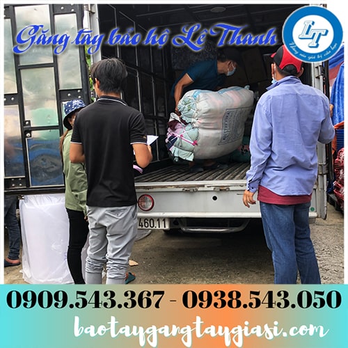 Giao hàng ống tay chông nắng