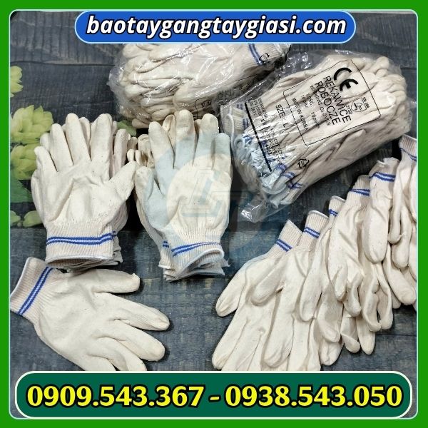 Găng tay len phủ cao su Găng tay len phủ cao su