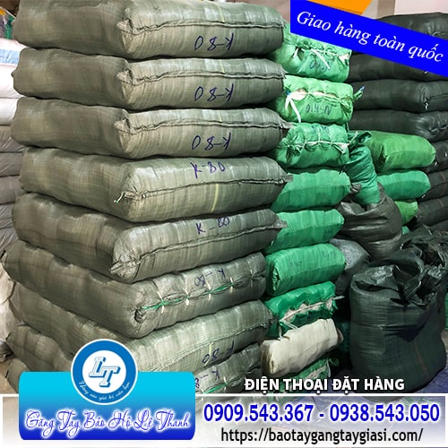 Kho sỉ găng tay sợi poly