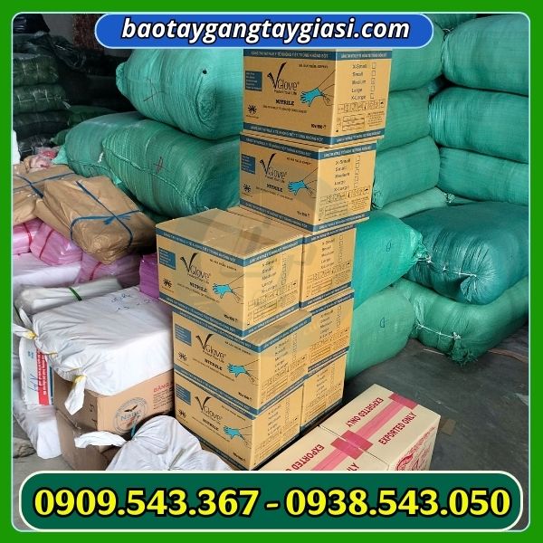 Găng tay y tế tại kho