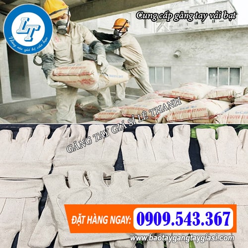 găng tay vải bạt sử dụng bốc vác hàng hóa găng tay vải bạt sử dụng bốc vác hàng hóa