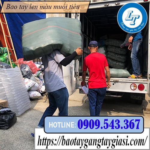 Mua sỉ bao tay len muối tiêu