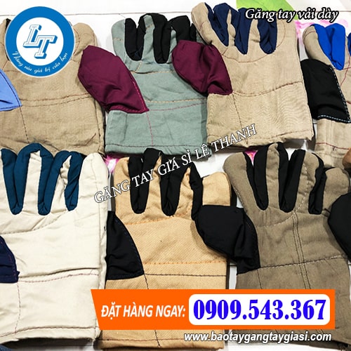 găng tay vải dày giá sỉ bán rẻ nơi bán găng tay vải dày giá rẻ
