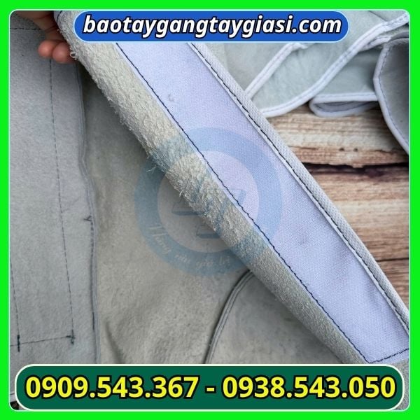 miếng dán dọc giúp đeo vào và tháo ông chân da hàn dễ dàng Chuyên sỉ ống chân da hàn chịu nhiệt tốt