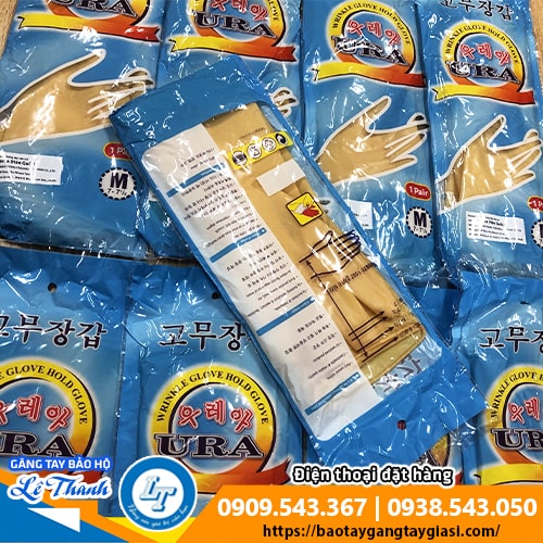 Phân phối găng tay cao su Ura chính hãng giá sỉ Phân phối găng tay cao su Ura chính hãng giá sỉ