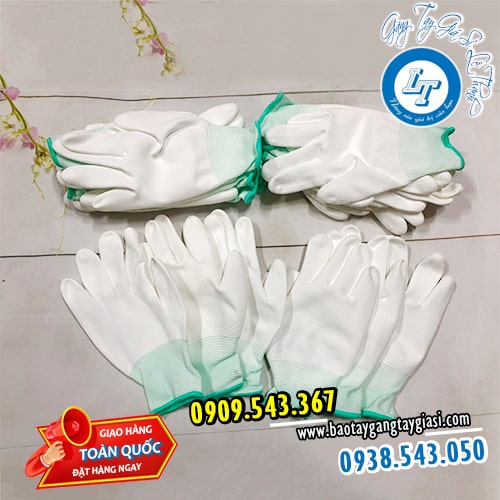 Sỉ rẻ găng tay phủ PU đủ size giá gốc Sỉ rẻ găng tay phủ PU đủ size giá gốc