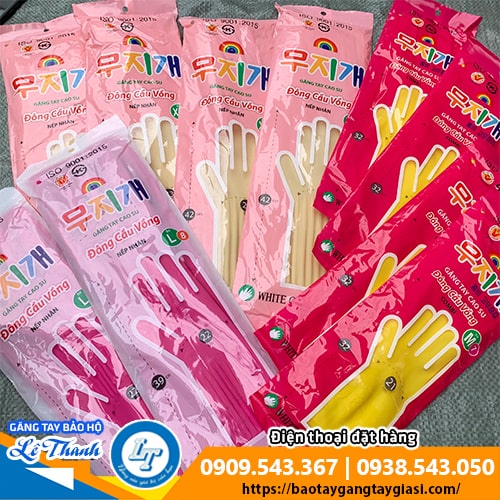 Sỉ số lượng găng tay cao su Đông Cầu Vồng Sỉ số lượng găng tay cao su Đông Cầu Vồng
