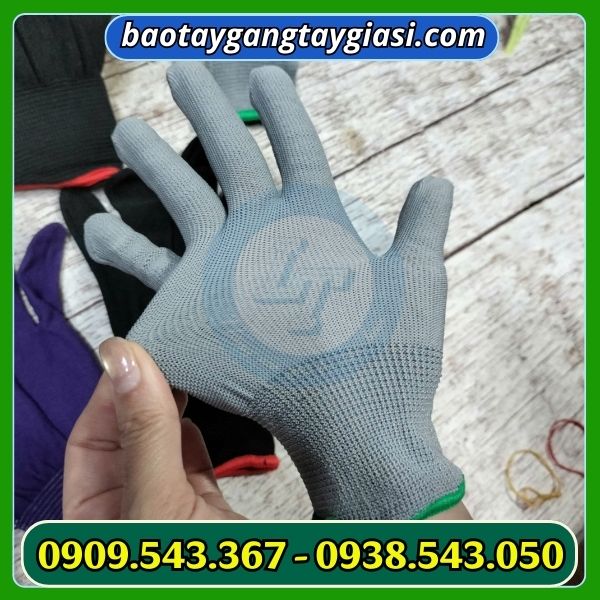 Găng tay thun mỏng giá rẻ Găng tay thun mỏng