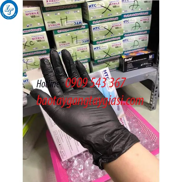 GĂNG TAY Y TẾ KHÔNG BỘT NITRILE