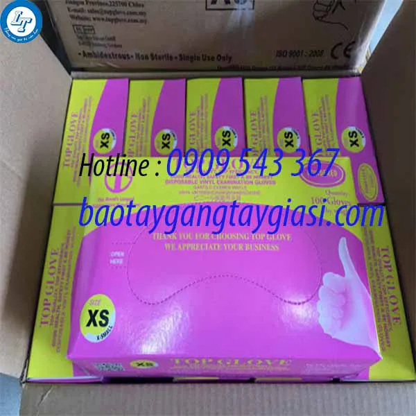 GĂNG TAY Y TẾ TOP GLOVE MALAYSIA