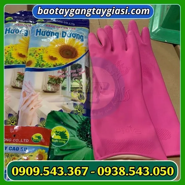 GĂNG TAY CAO SU HƯỚNG DƯƠNG