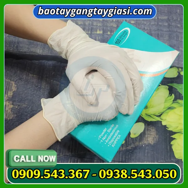 GĂNG TAY Y TẾ NITRILE CÓ BỘT GIÁ SỈ