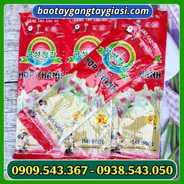 GĂNG TAY CAO SU GIA DỤNG