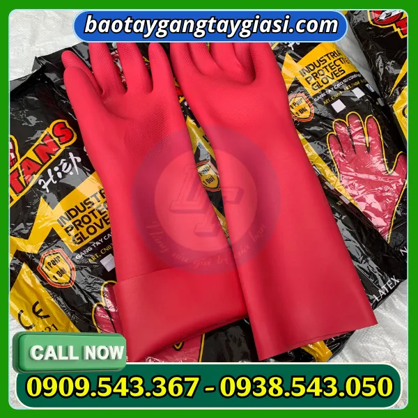 GĂNG TAY CAO SU CHỐNG HÓA CHẤT