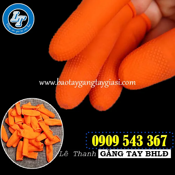 BAO NGÓN TAY CAM SẦN CHỐNG TĨNH ĐIỆN