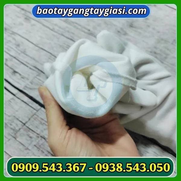 GĂNG TAY COTTON TRẮNG