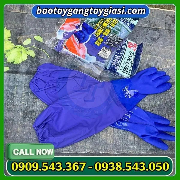 GĂNG TAY CAO SU CHỐNG HÓA CHẤT