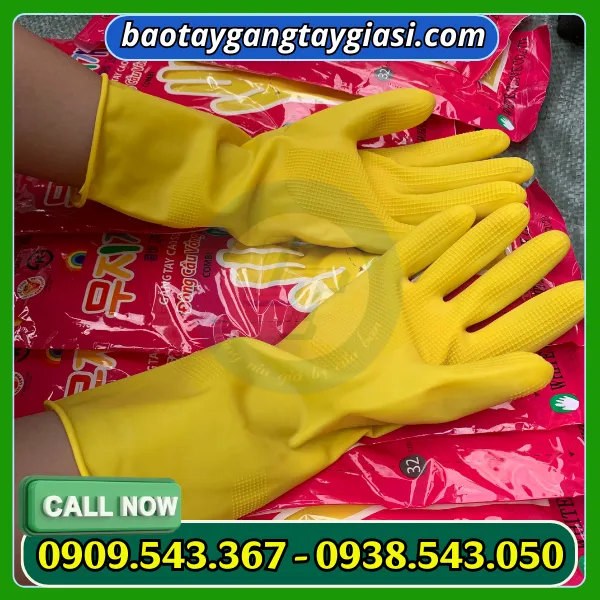 GĂNG TAY CAO SU ĐÔNG CẦU VỒNG