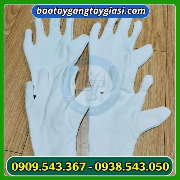 GĂNG TAY COTTON TRẮNG