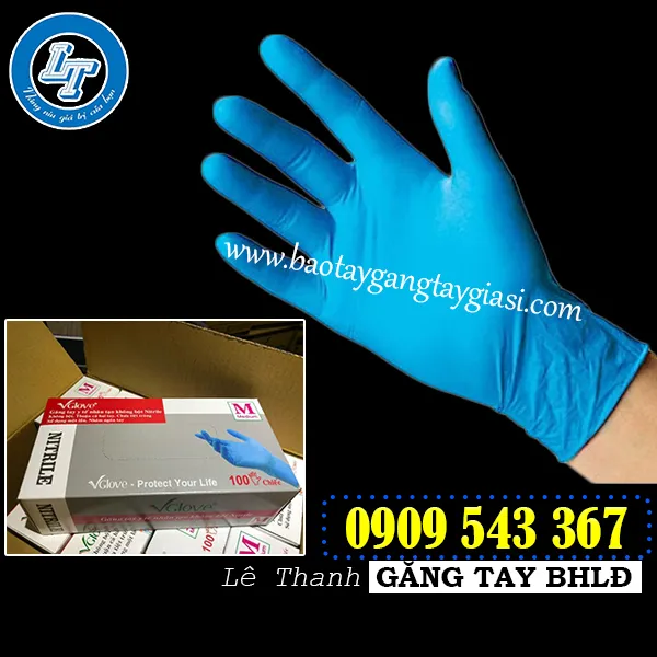 GĂNG TAY PHÒNG SẠCH NITRILE