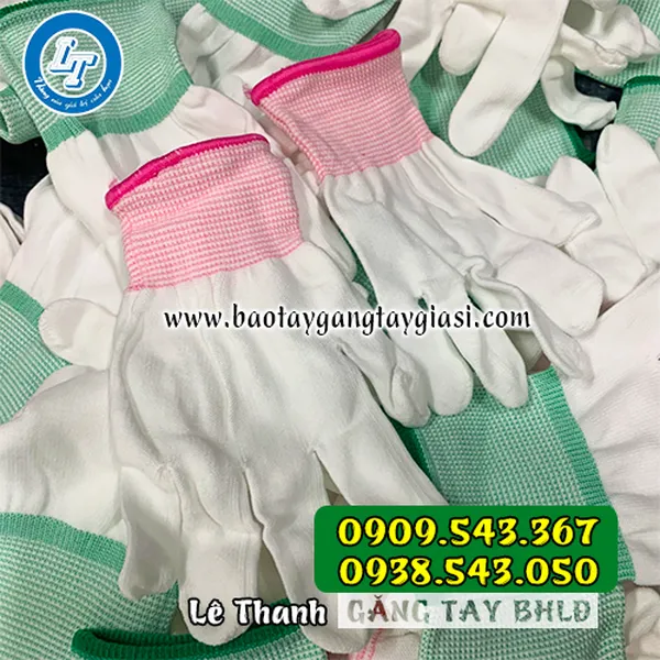 GĂNG TAY VẢI THUN KHÔNG PHỦ PU