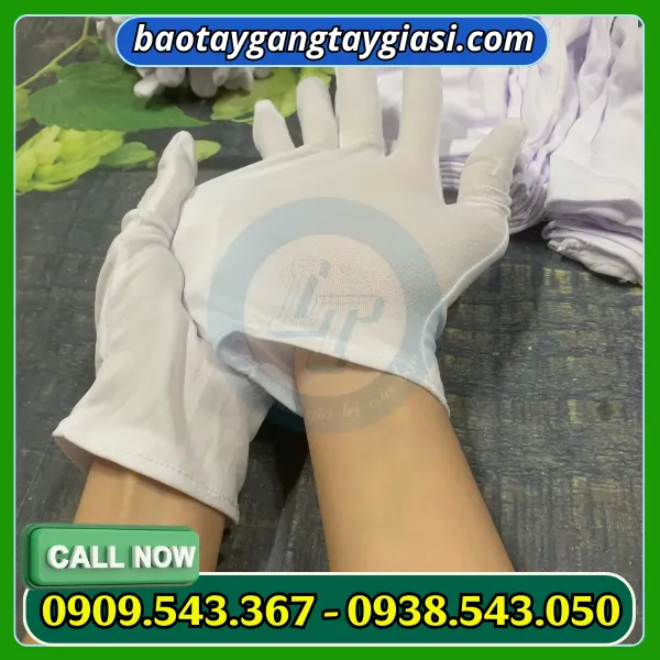 GĂNG TAY VẢI THUN PE